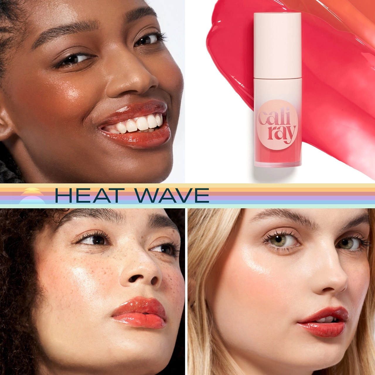 Caliray Socal Superbloom Lip + Cheek Tint - Heat Wave - Image 3