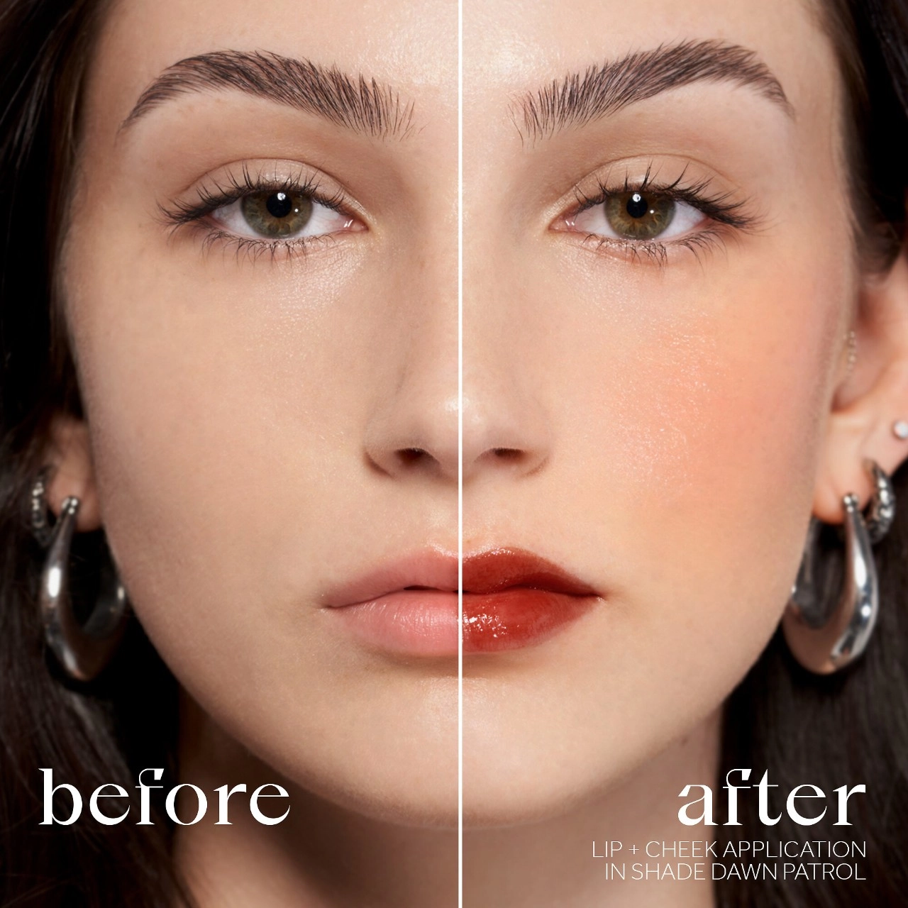 Caliray Socal Superbloom Lip + Cheek Tint in Dawn Patrol - Sheer Cashew Nude - Image 2