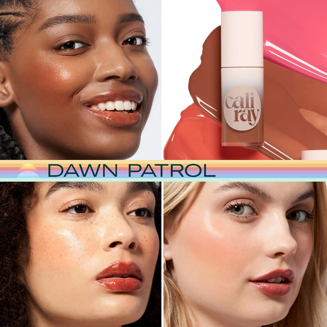 Caliray Socal Superbloom Lip + Cheek Tint in Dawn Patrol - Sheer Cashew Nude - Image 3