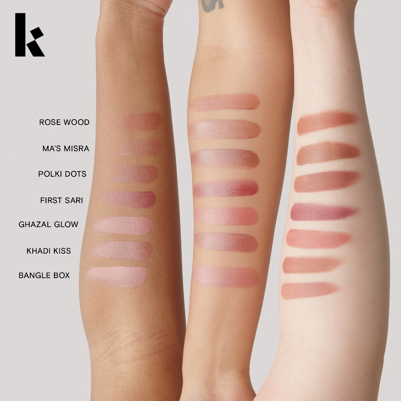 Kulfi Heirloom Satin Lipstick Color: Rose Wood - Image 4