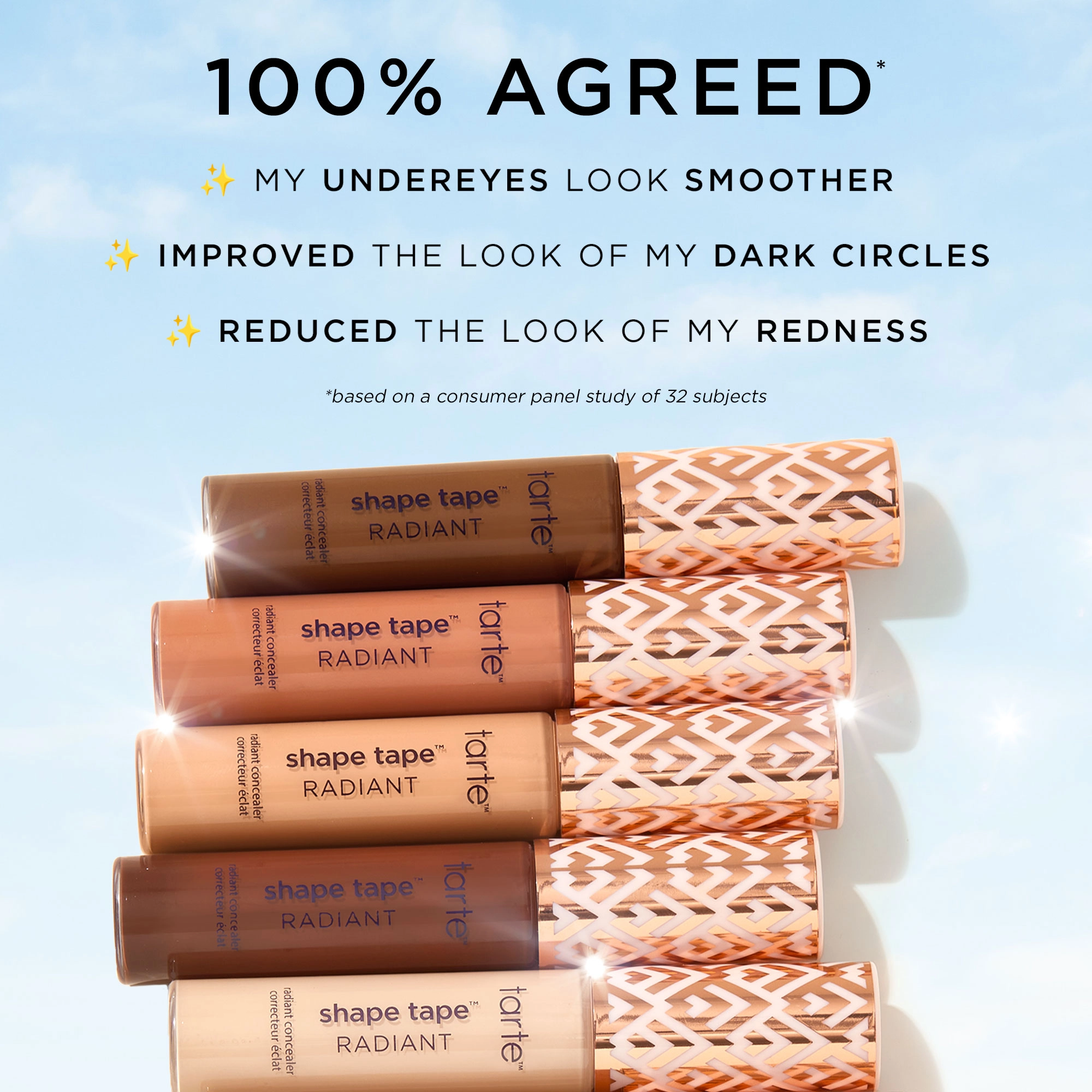 tarte Shape Tape™ Radiant Concealer - 22N Light Neutral, Vegan, Long-Wearing, Medium Coverage - Image 7