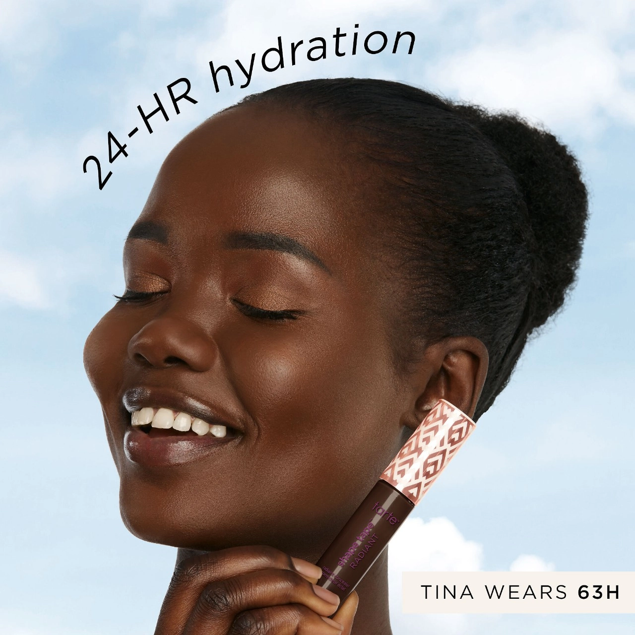 Tarte Shape Tape™ Radiant Concealer 42S Tan Sand - Tan Skin with Warm, Golden Undertones Vegan - Image 4