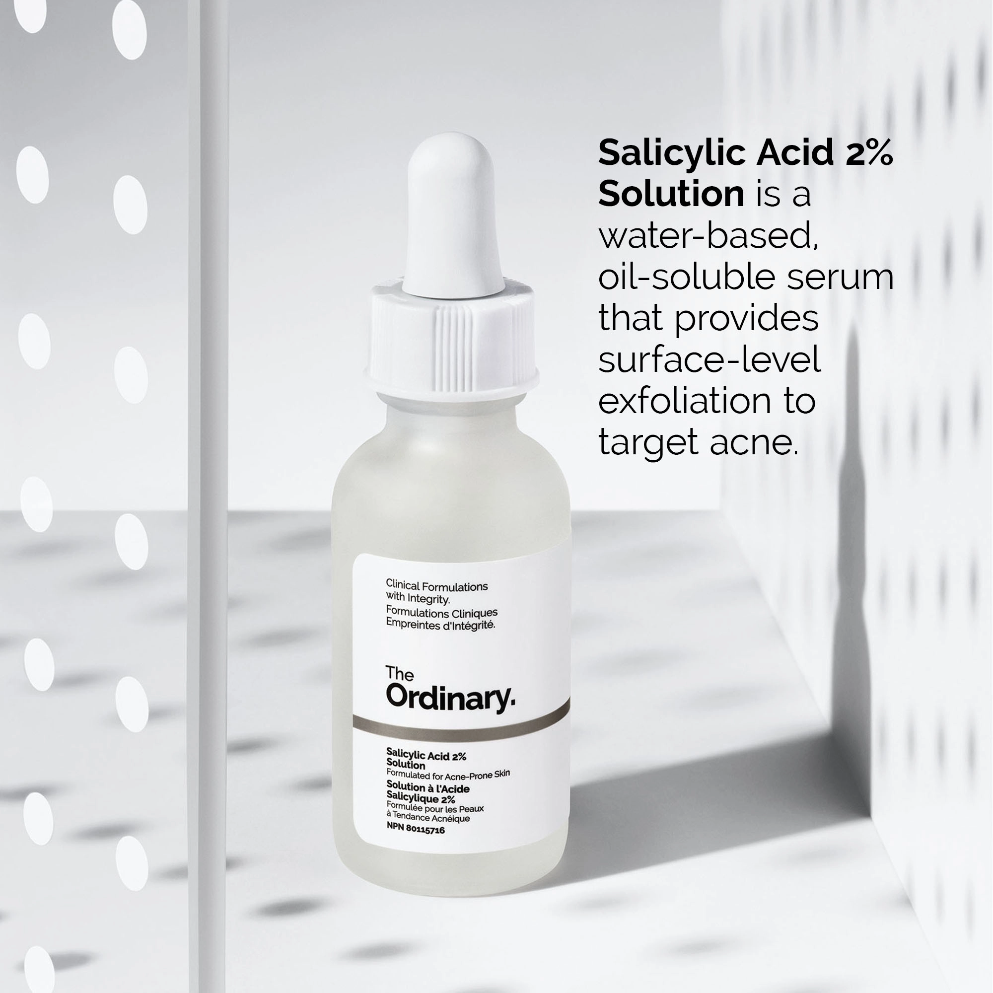 The Ordinary Acne Set - Glucoside Foaming Cleanser, Salicylic Acid 2%, Natural Moisturizing Factors + HA - Image 3