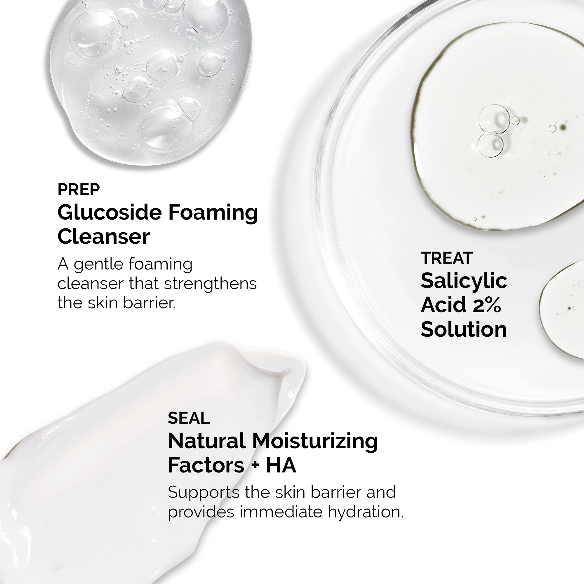The Ordinary Acne Set - Glucoside Foaming Cleanser, Salicylic Acid 2%, Natural Moisturizing Factors + HA - Image 5