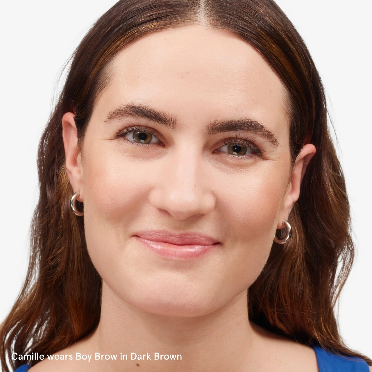 Glossier Boy Brow Volumizing Eyebrow Gel-Pomade in Dark Brown - for Dark Brown Hair with Warm Undertones - Image 3