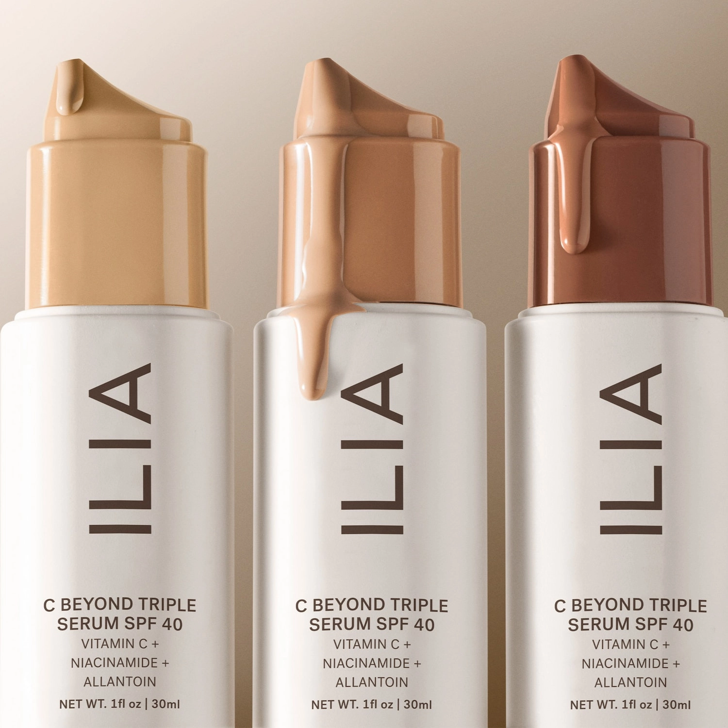 ILIA C Beyond Triple Serum SPF 40 Mineral Sunscreen with Vitamin C 10% + Niacinamide - Translucent Tone 1 - Image 14