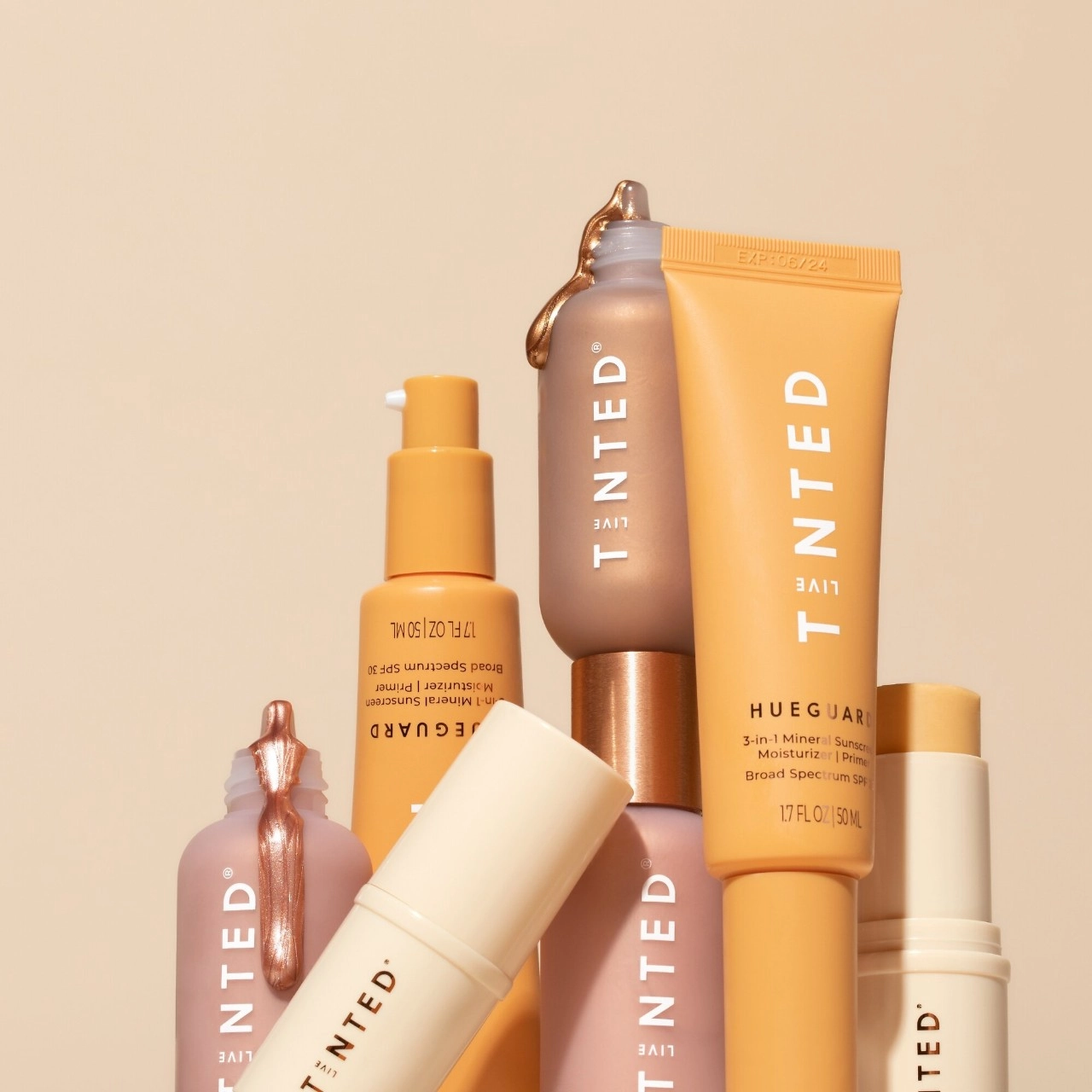 Live Tinted Hueguard® 3-in-1 Mineral Sunscreen SPF 30 1.7 oz / 50 ml Vegan Clean - Image 5