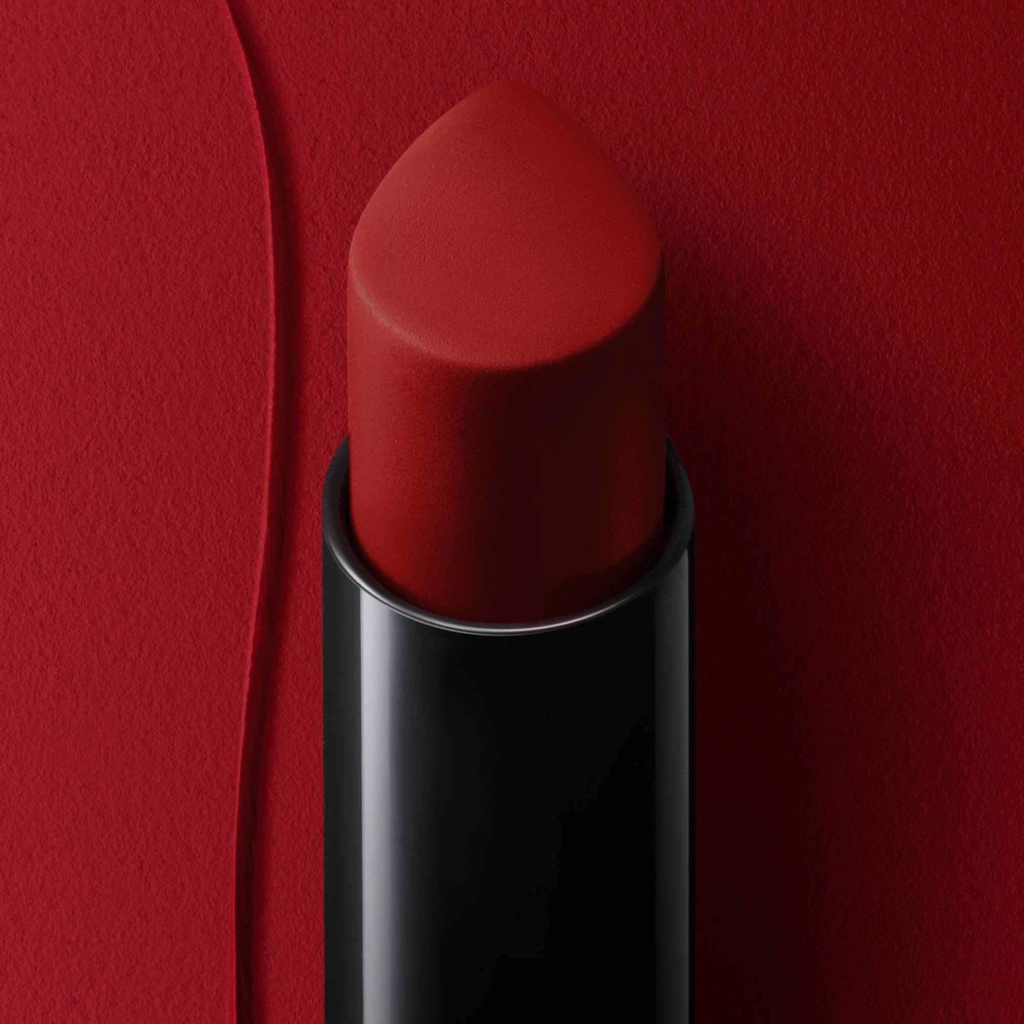 Armani Beauty Lip Power Matte Long Lasting Lipstick 603-Dramatic - Burgundy Stick Formula - Image 9