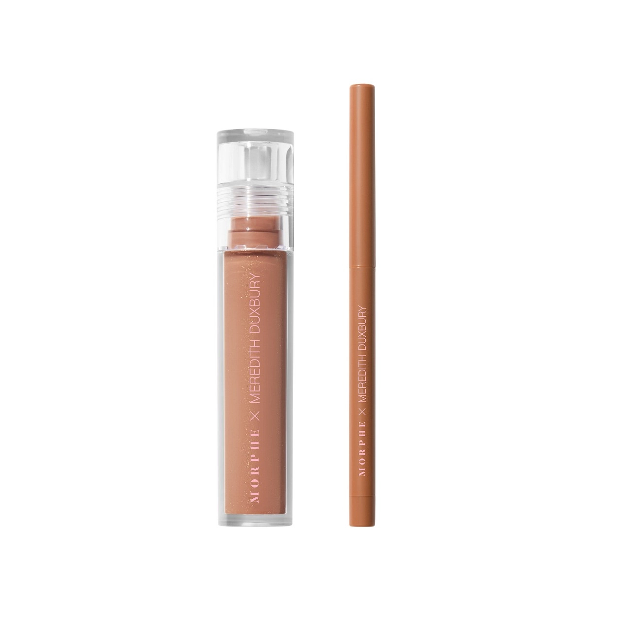 Morphe X Meredith Duxbury Lip Liner & Glaze Duo Color: Groove - Neutral Nude Limited Edition - Image 6