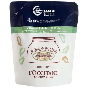 L'Occitane Almond Milk Concentrate 6.9 oz / 200 ml Cream Formula