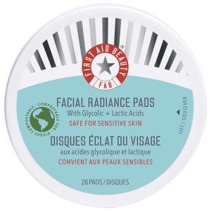 First Aid Beauty Facial Radiance Pads 28 ct - AHA/Glycolic Acid - Vegan
