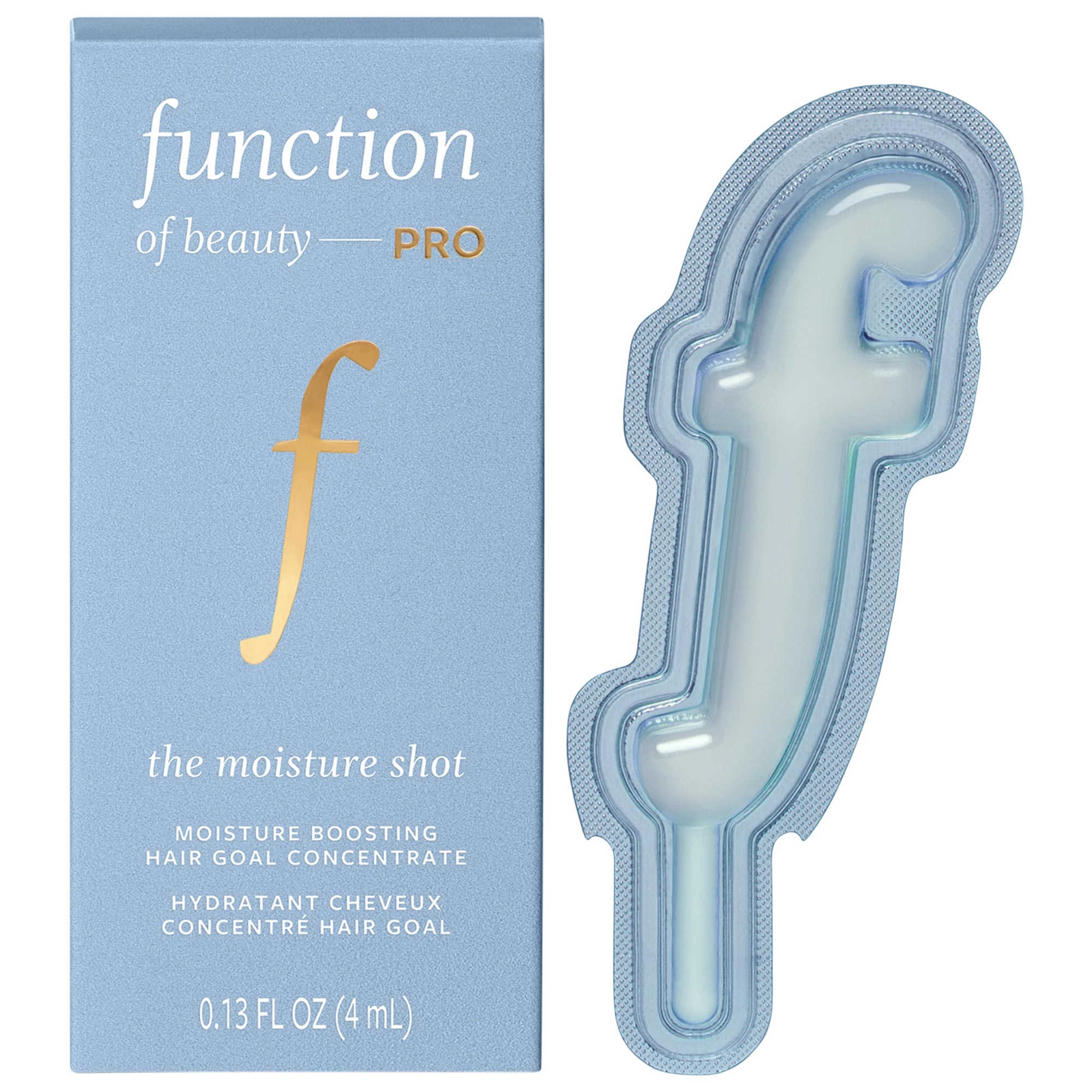 Function of Beauty PRO The Moisture Shot Hydrating Hair Goal Concentrate Mix-In