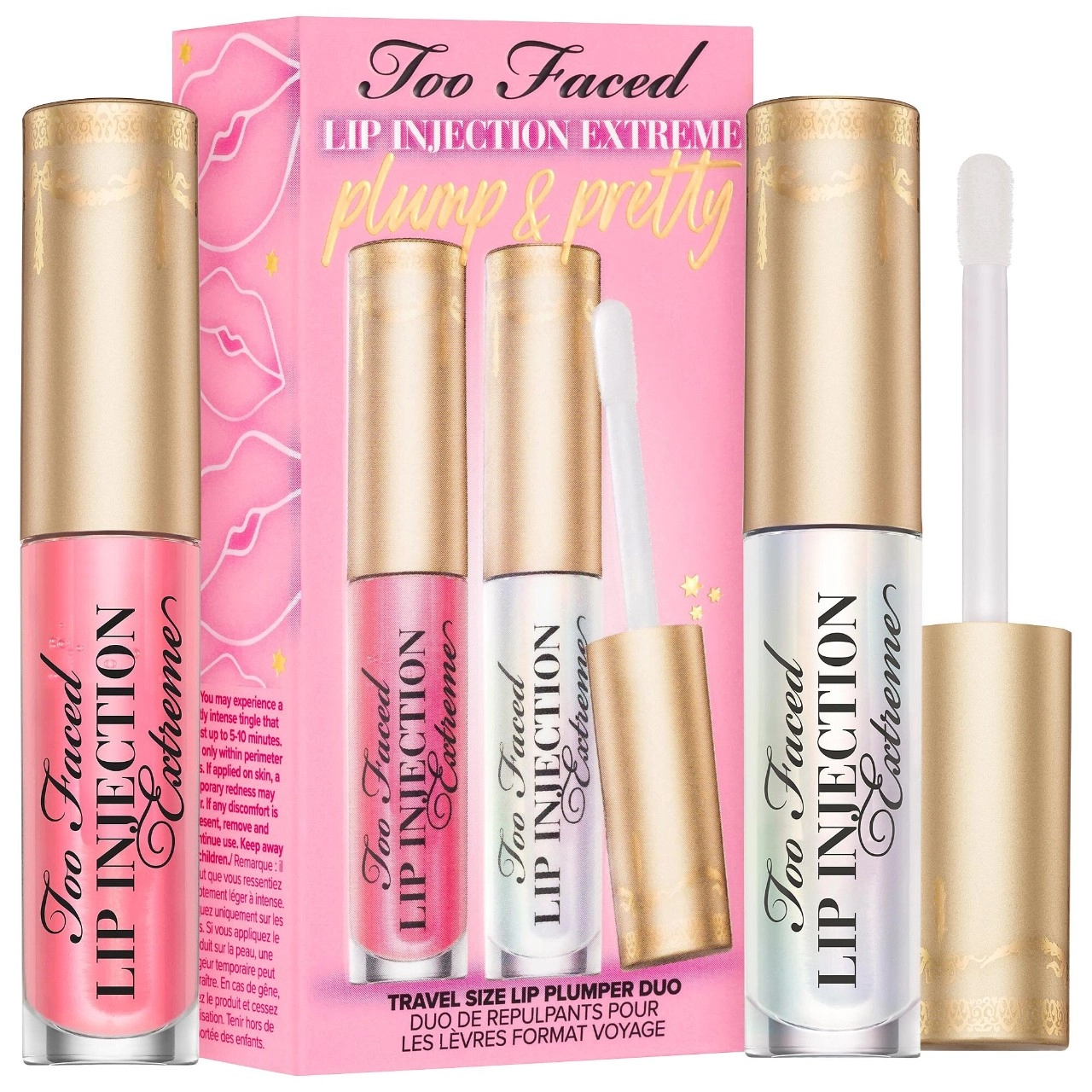 Too Faced Mini Lip Injection Extreme Plump & Pretty Lip Plumper Set