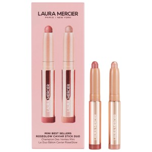 Laura Mercier Mini Best Sellers RoseGlow Caviar Stick Duo