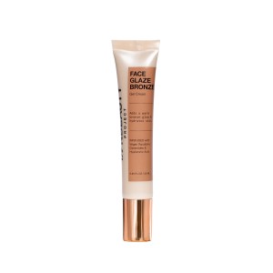 iNNBEAUTY PROJECT Bronze Face Glaze Gel Cream with Squalane, Ceramides & Hyaluronic Acid 0.85 oz / 25 ml