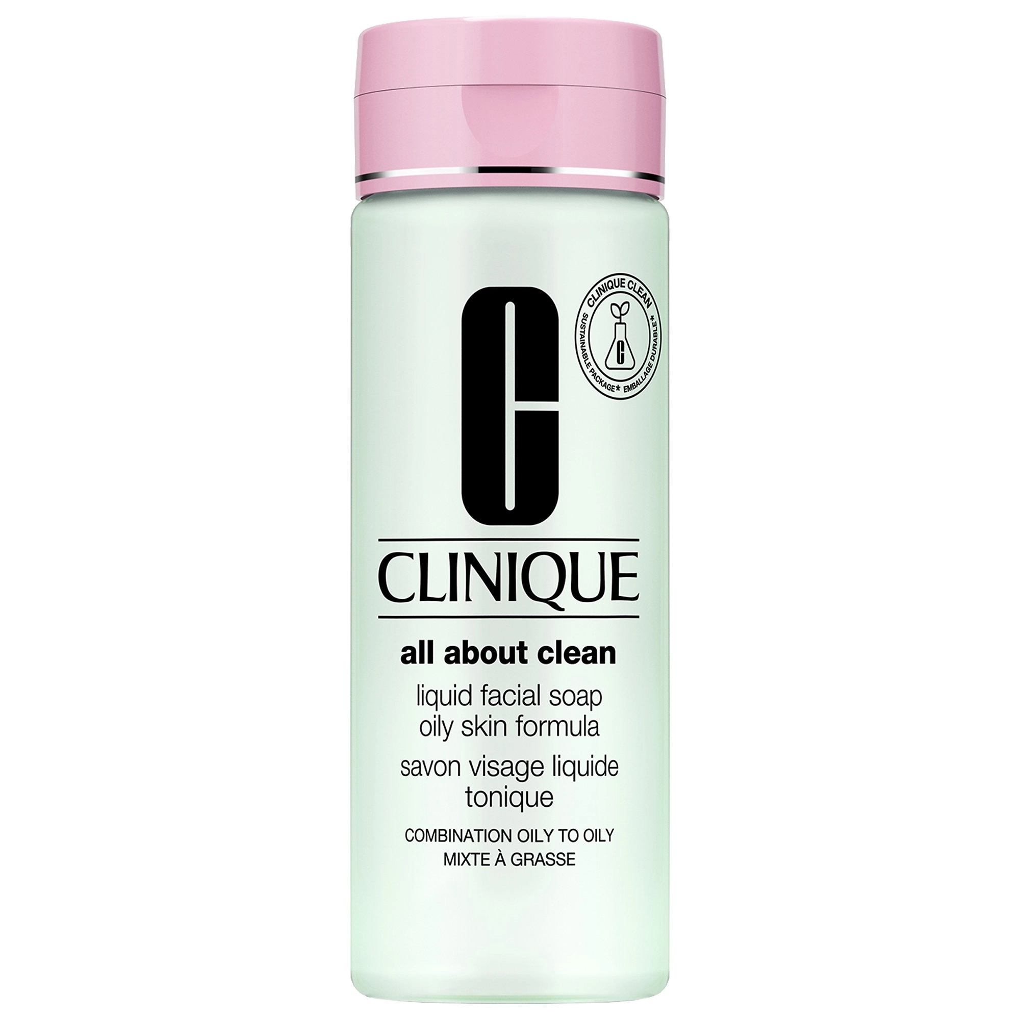 CLINIQUE All About Clean™ Liquid Facial Soap 6.7 oz/200 mL Oily Fragrance-Free
